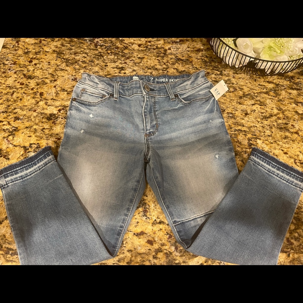 Girls gap jeans size 7 plus